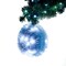 6FT Hinged Fir Artificial Fir Bent Top Christmas Tree, Xmas Tree Bendable Santa Hat Style Christmas Tree Holiday Decoration,1250 Lush Branch Tips, 300 LED Lights X-mas